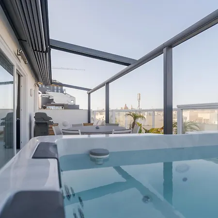Apartman 2br Penthouse Paradise With Jacuzzi & Bbq In Sliema By 360 Estates